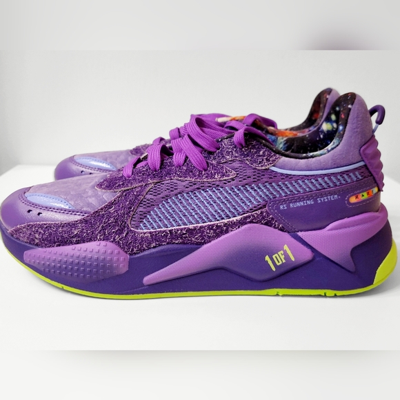 NEW PUMA RS-X Lamelo Ball Purple Green Volt Multicolor 38776401 Multiple Sizes - Picture 3 of 8